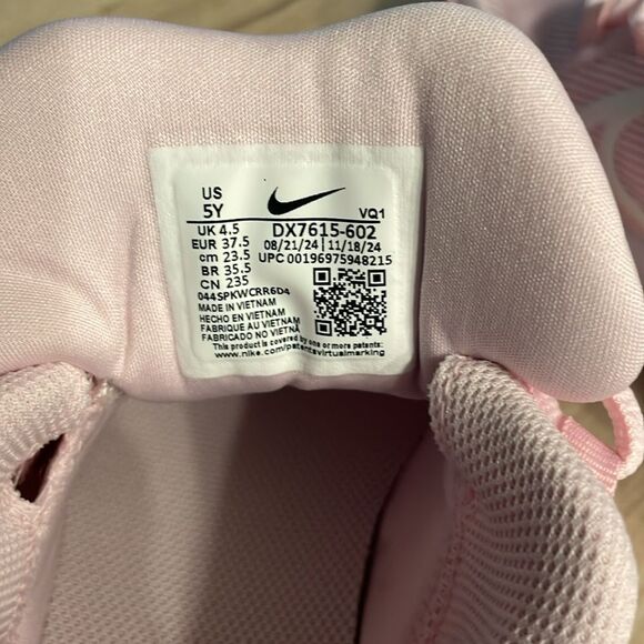 Nike Star Runner 4 Pink Girls Sneakers 5Y/Womens 6.5 Running Shoes - Picture 8 of 9